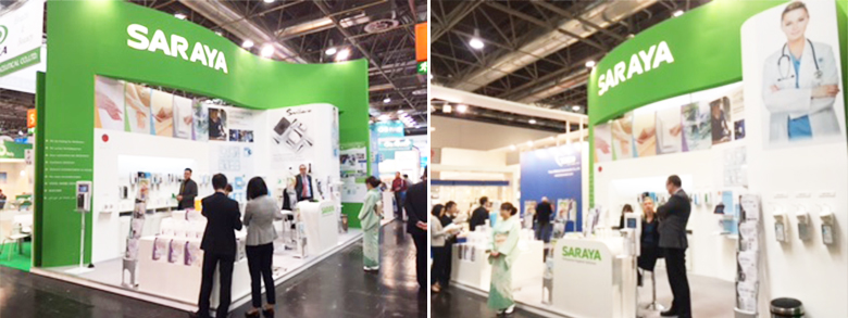 SARAYA successfully participates in Medica 2016 in Germany.